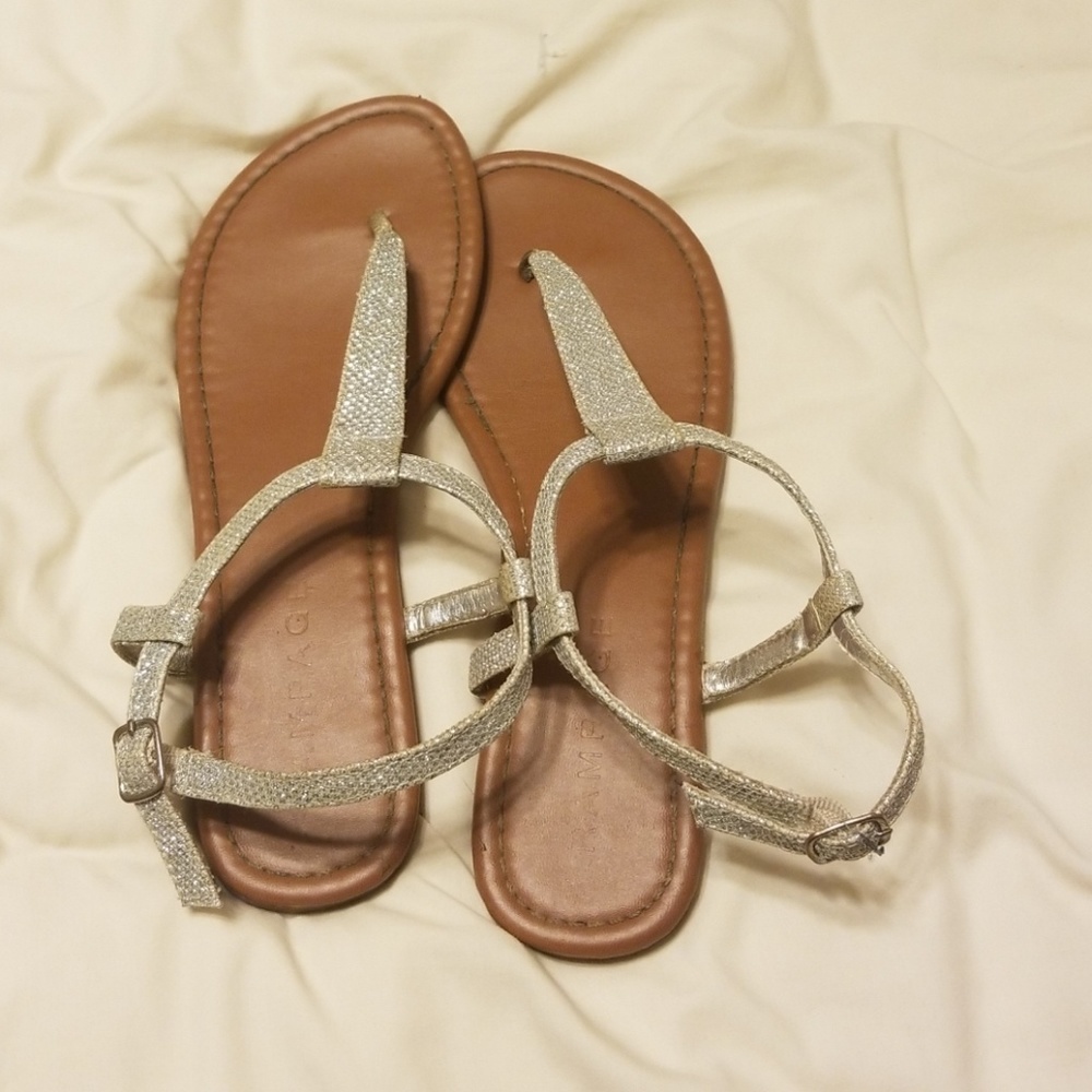 Silver Sandals